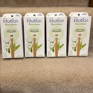 Schick Intuition Womens Bamboo Razors new